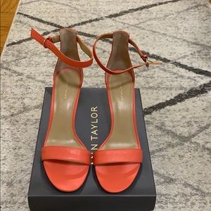 Orange sandals